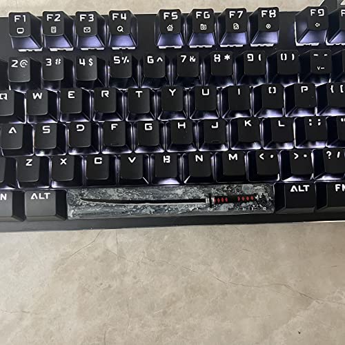 Image of Custom Black Knife Space Bar Keycap for MX Mechanical Keyboard - Unique Gifts for Friends