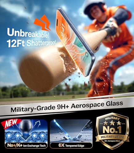 Image of TORRAS for iPhone 17 Pro Screen Protector | Mil-Grade Shatterproof Screen Guard