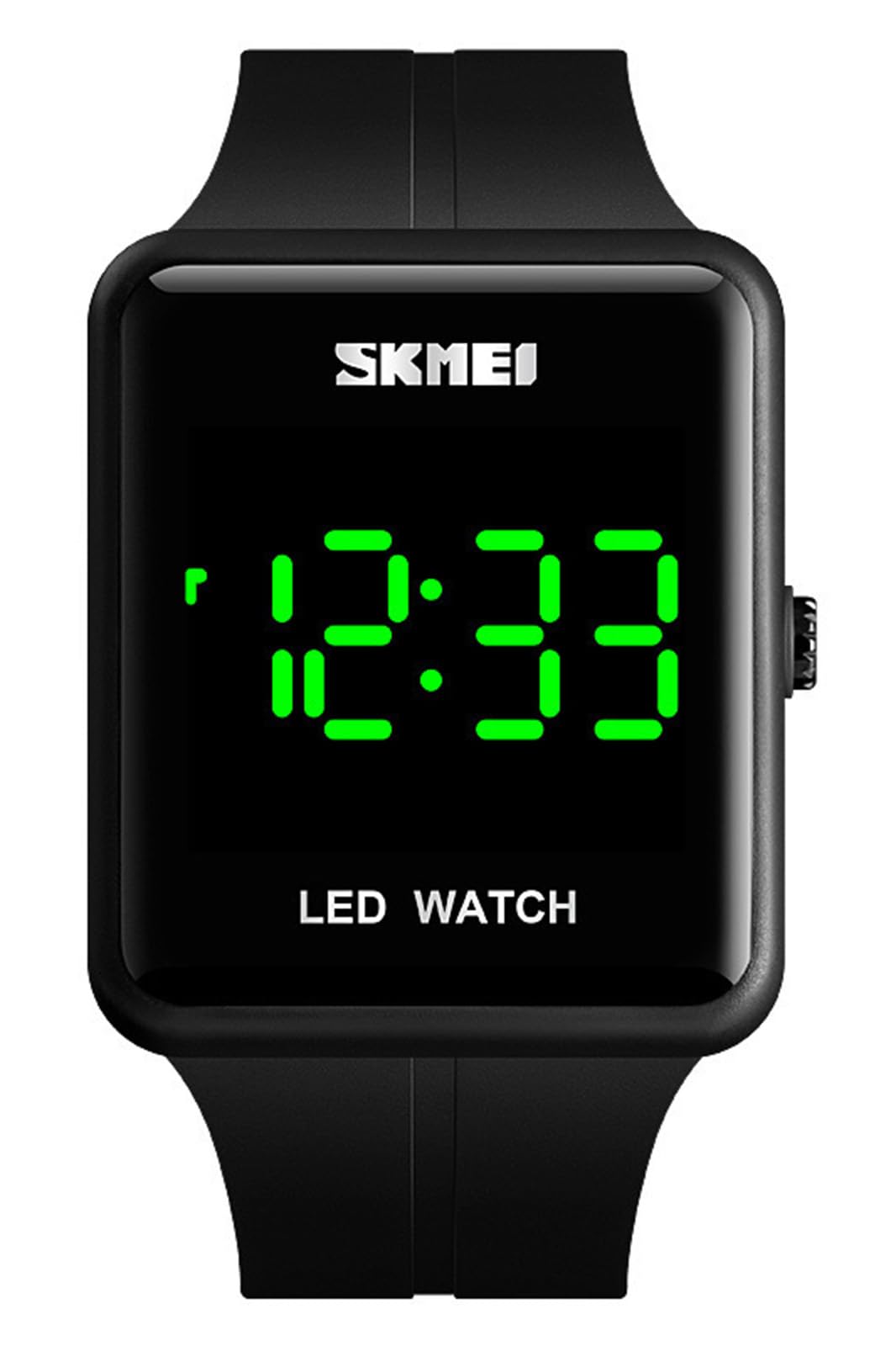 GosasaLarge Face LED Digital Watch Date Time 3Bar Waterproof Wristwatch Men Women Sports Watches