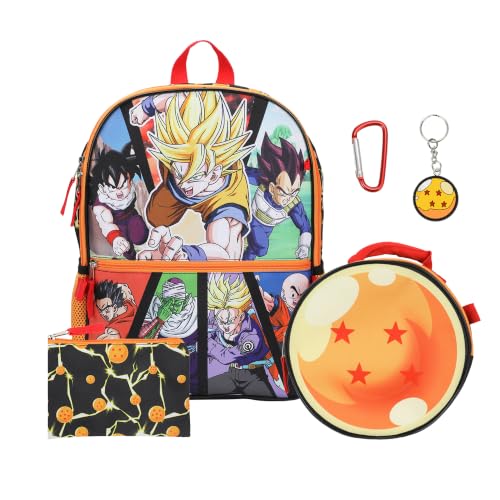 BIOWORLD Conjunto de mochila infantil de 5 peças de 40,6 cm para meninos (criança pequena/criança grande)