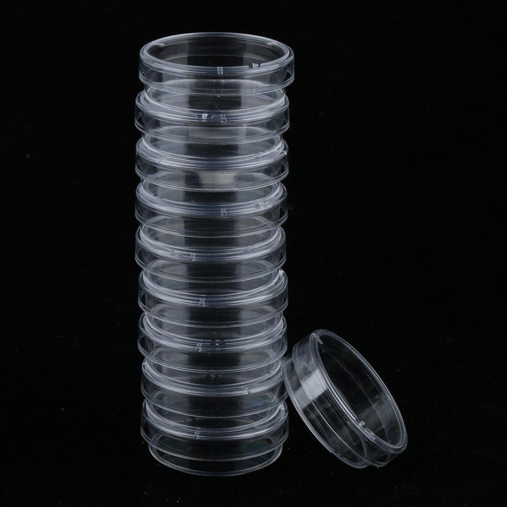 2xLab Plastic Petri Dish Sterile Cell Tissue Culture Dish & Lid 35mm