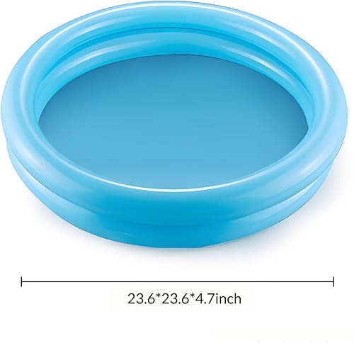 Miniatura 3 de Juego de pesca magnético, juguetes de piscina para niños, mesa de agua, tina, juguete de pesca con piscina inflable, piscina de agua juguetes al