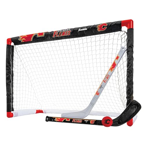 Franklin Sports Mini Hockey Set – Knee Hockey Goal, Ball & 2 Sticks