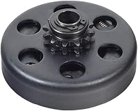 Vista 1 de AlveyTech Conjunto de embrague con eje de 5/8 pulgadas y piñón de cadena #35 de 12 dientes para Go-Karts Coleman CK100 y SK100