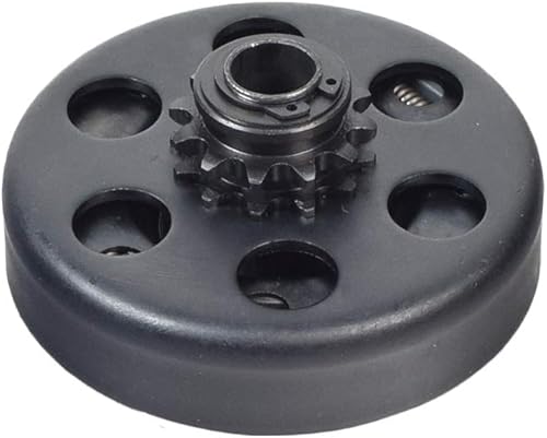 AlveyTech Conjunto de embrague con eje de 58 pulgadas y piñón de cadena #35 de 12 dientes para Go-Karts Coleman CK100 y SK100