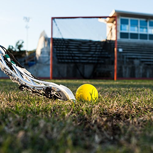 Champion Sports Colored Lacrosse Balls: Yellow Official Size Sporting Goods Equipment For Professional, College & Grade School Games, Practices & Recreation - Ncaa, Nfhs And Sei Certified - 2 Pack #TOP5