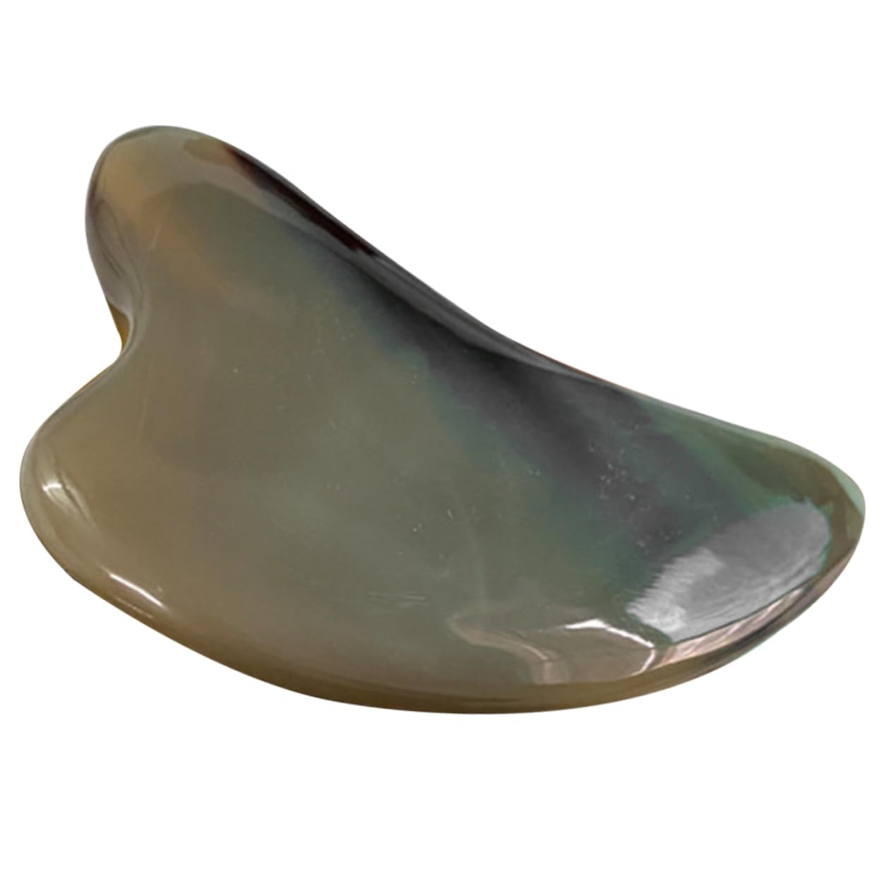 Healvian 4piezas Scraper Guasha De Cuerno De Búfalo Herramienta De Masaje Portátil Para Cuerpo y Facial Mejora La Circulación y Bienestar Para Uso Diario y