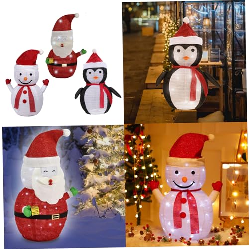 Éclairage de Noël étanche à 40 LED avec boîtier à pile pour extérieur