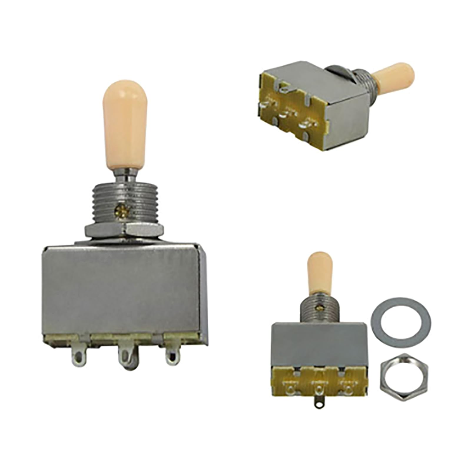 Amazon | エレキギター 3Way トグルスイッチエレキギターピックアップ