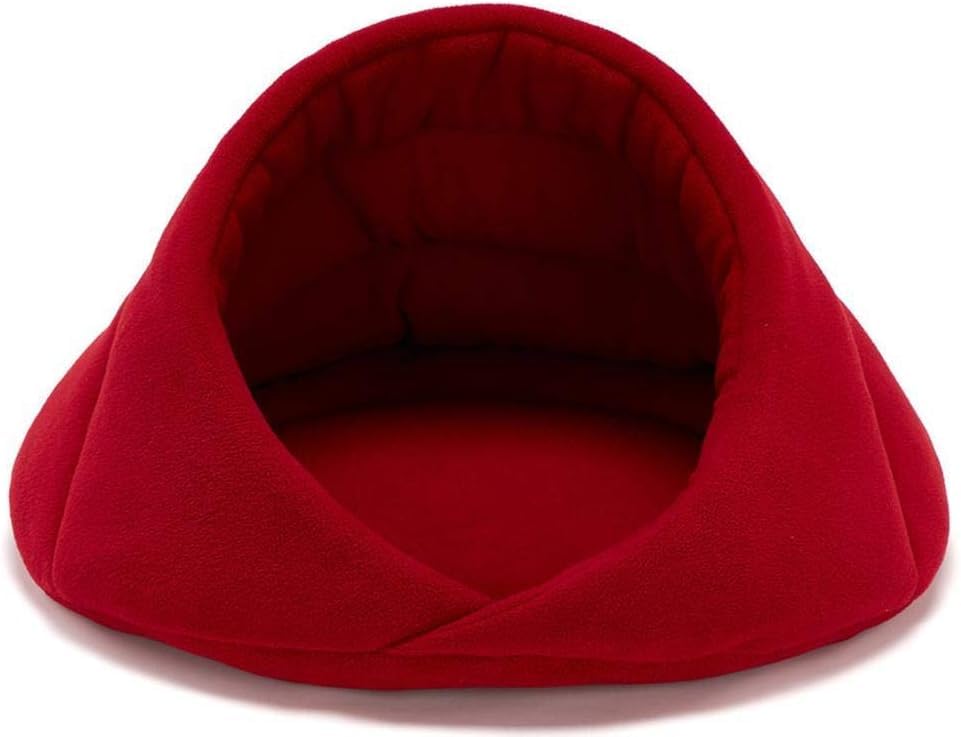 Lit pour chat et canapé chenil rouge en taille L pour grand chien