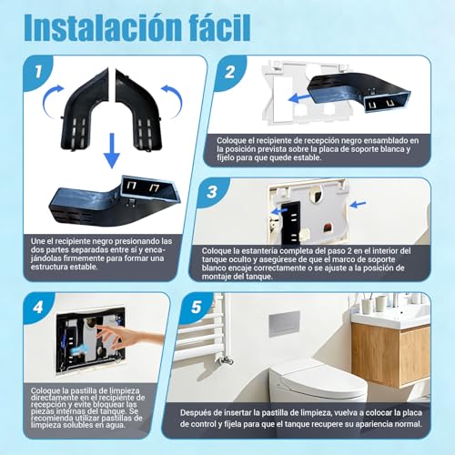 Plaque de commande WC blanche 245x164mm pour Geberit Sigma UP320 UP300 - 8
