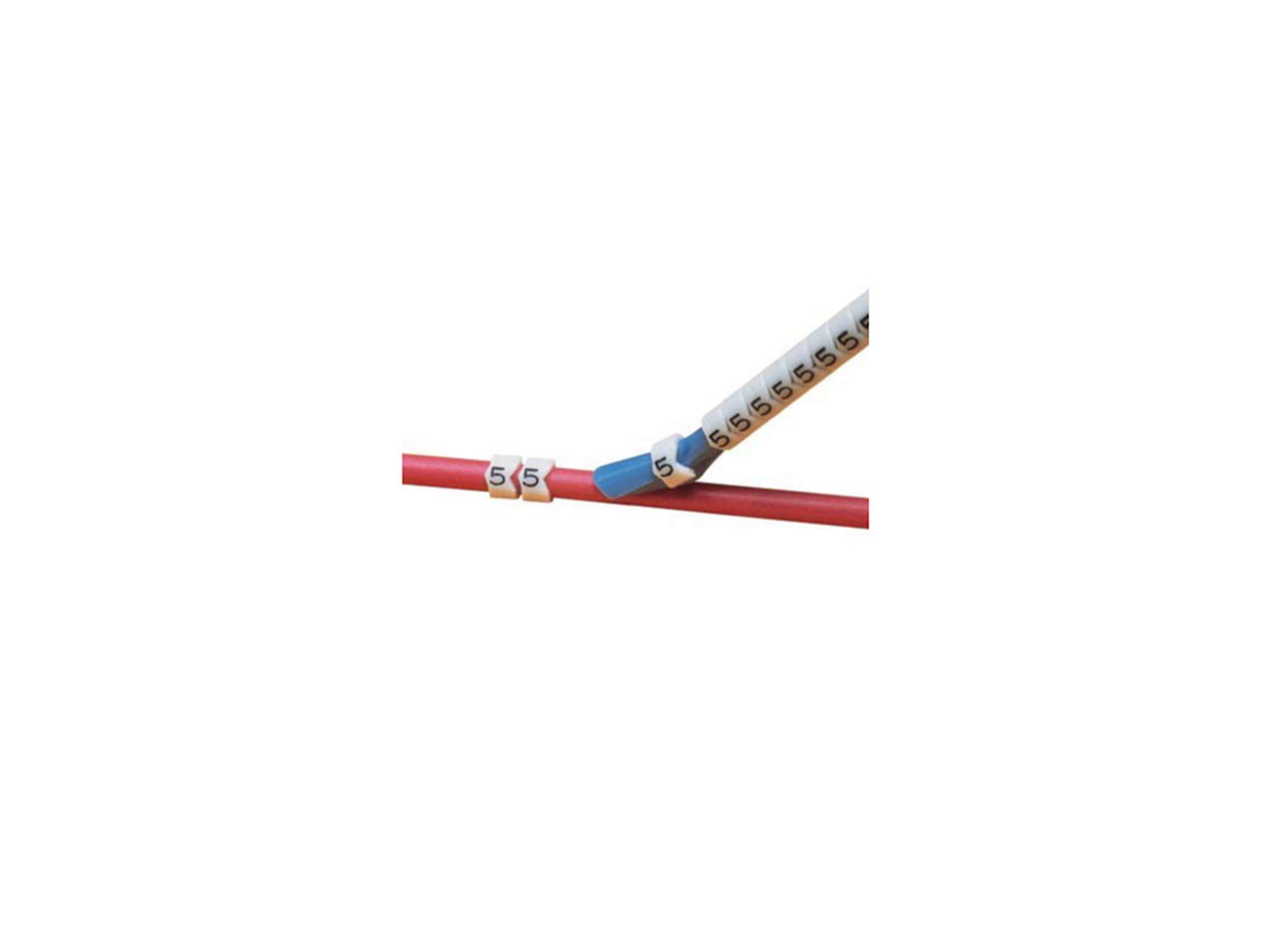 Panduit PCA23-P Clip - On Wire Markers, 0.23