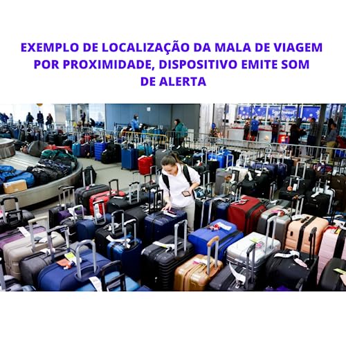 Rastreador GPS de mala de viagem Bagagem carro moto pet computador objetos pessoais