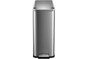 GAOMON 13-Gallon Slim Kitchen Trash Can with Lid