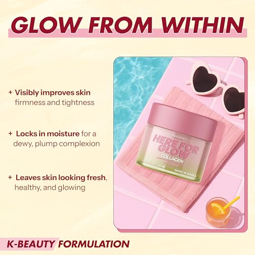 Collagen Night Cream - Dermatologist Tested, Korean Skin Care, Anti-Aging - Hydrating Moisturizer, Retains Moisture - Vegan, Non- GMO, Clean Beauty, 95% Natural - 1 Pack - Image 6