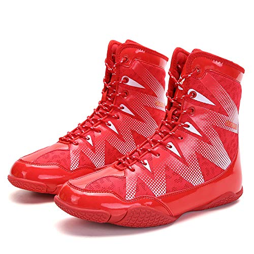 XFQ Scarpe per Adulti Pugilato, Lotta Unisex