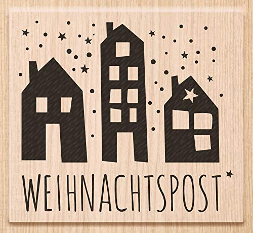 Heyda Motivstempel 'Weihnachtspost' 6,8x6cm