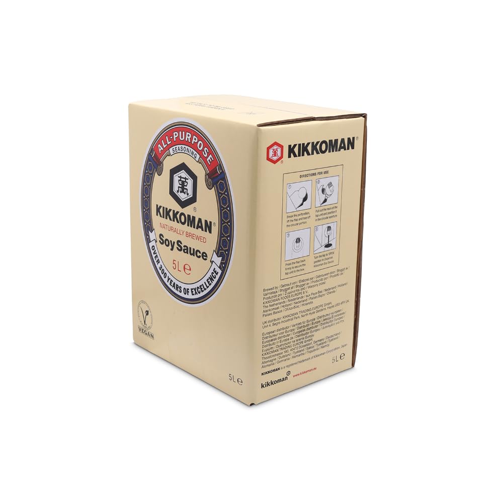 KIKKOMAN - Sojasoße - (1 X 5 LTR)