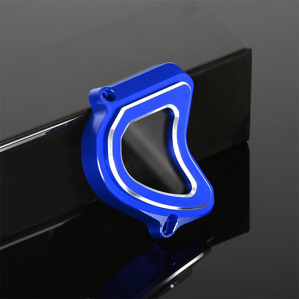 Monkey 125 Acrylic Front Sprocket Cover Compatible with Monkey 125/Dax 125/ST125/Trail 125/CT125/Super CUB C125 2018-2024 GROM 125 2022-2024 3D Carving CNC Motorcycle Sprocket Protective Shell (Blue)