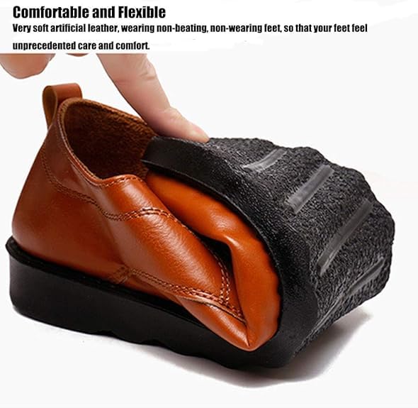 Asifn Men's Sport Outdoor Casual Leather Shoes Breathable Spring Summer Business Fashion Closed Toe Shoes4