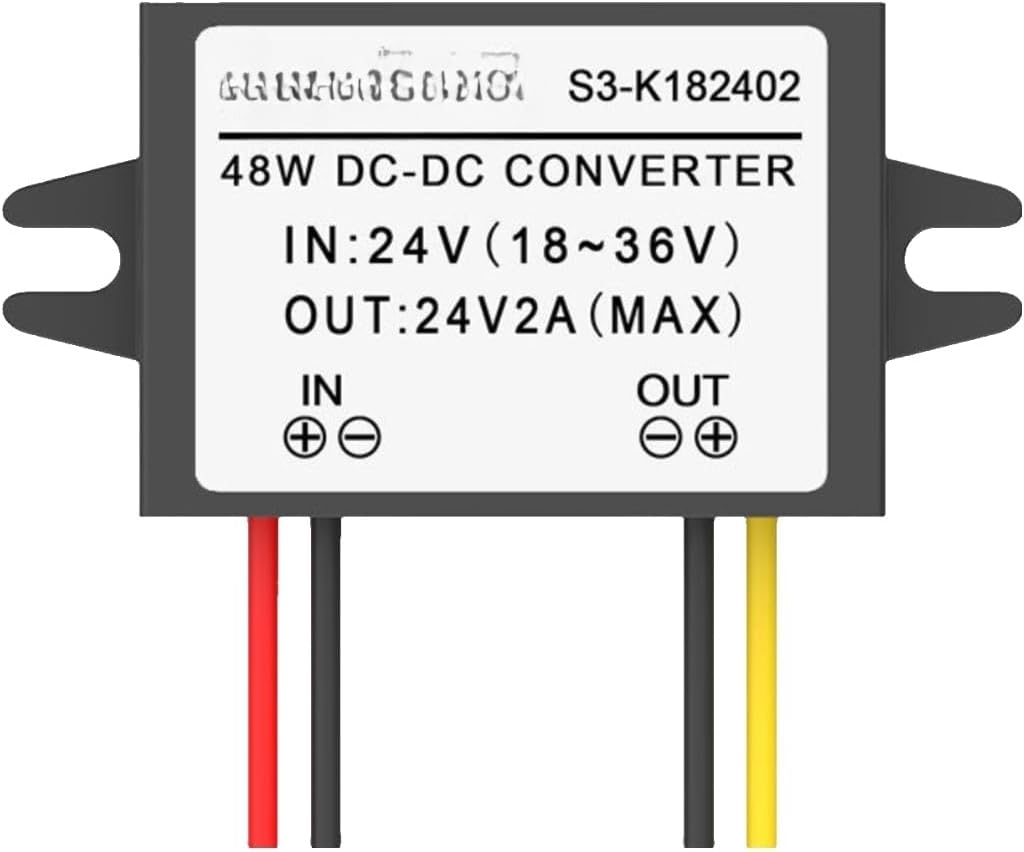 18-36V to 24V DC Power Converter to Voltage Regulator 18V to Boost Module(18-36V to 24V 3A)
