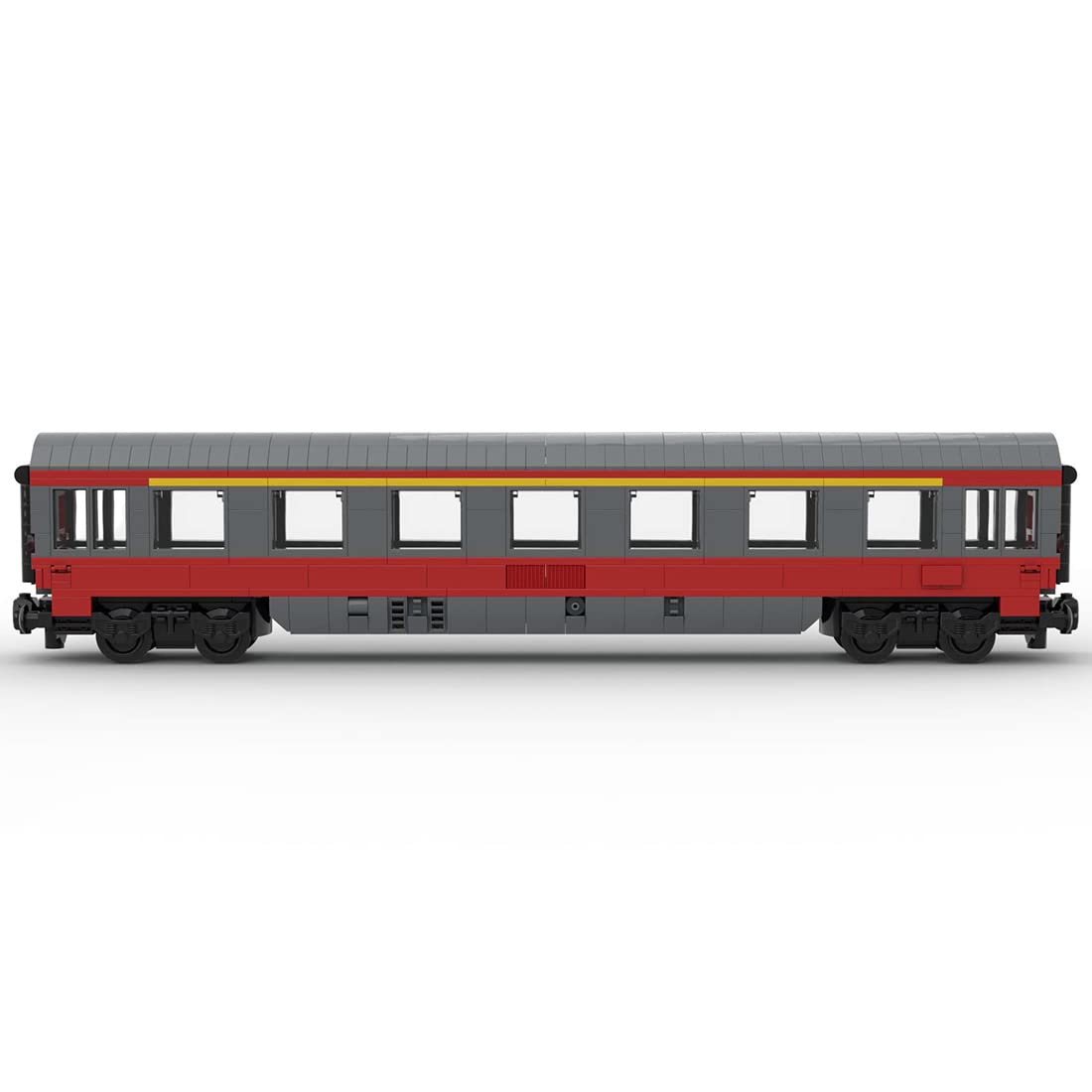 Tren de ingeniería bloques de construcción, 646 piezas, bloques de sujeción, juego de construcción de modelo, técnica de tren de mercancías, tren de mercancías, regalo para adultos