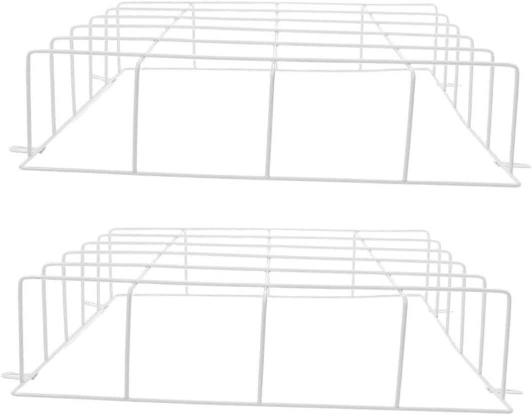 Housoutil 2pcs Exit Sign Damage Stopper Cage Emergency Light Protective Cover Wire Guard Safety Cage for Wall Mount Wire Protection