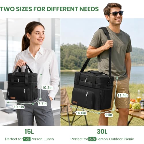 MIYCOO Double Deck Lunch Bag