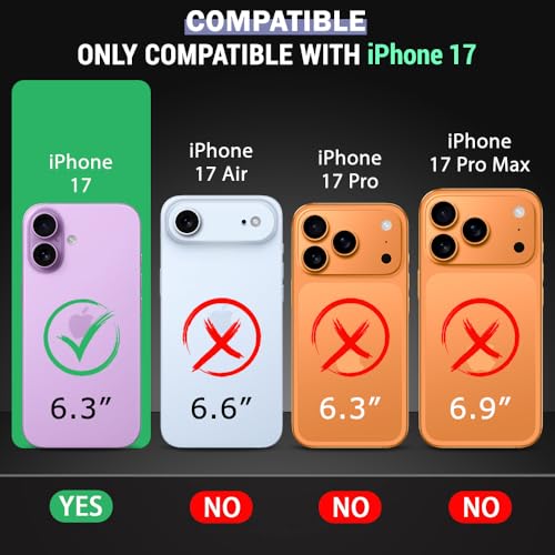 Image of TheGiftKart Liquid Silicone Back Cover Case for iPhone 17 | Soft Micro-Fibre Lining Inside | Camera & Screen Protection | Shockproof Back Cover Case for iPhone 17 (Silicone, Blue)