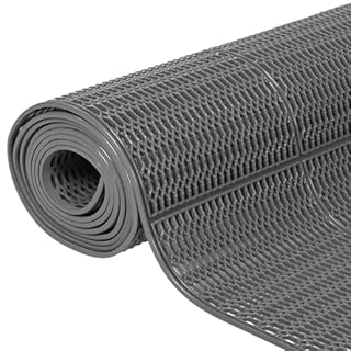 bimiti Drainage Floor Mat 300 X 90cm Newly Upgrade Large Non-Slip Rubber Entrance Mats Commercial Indoor Outdoor Anti-Fatigue Waterproof Door Mat with Drainage Holes for Kitchen Bathroom Garage Garden