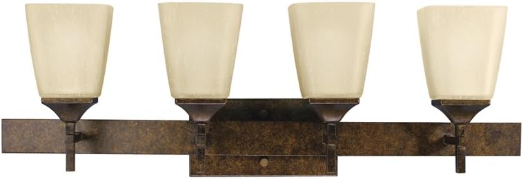 Kichler 5317MBZ Souldern Bath 4-Light, Marbled Bronze