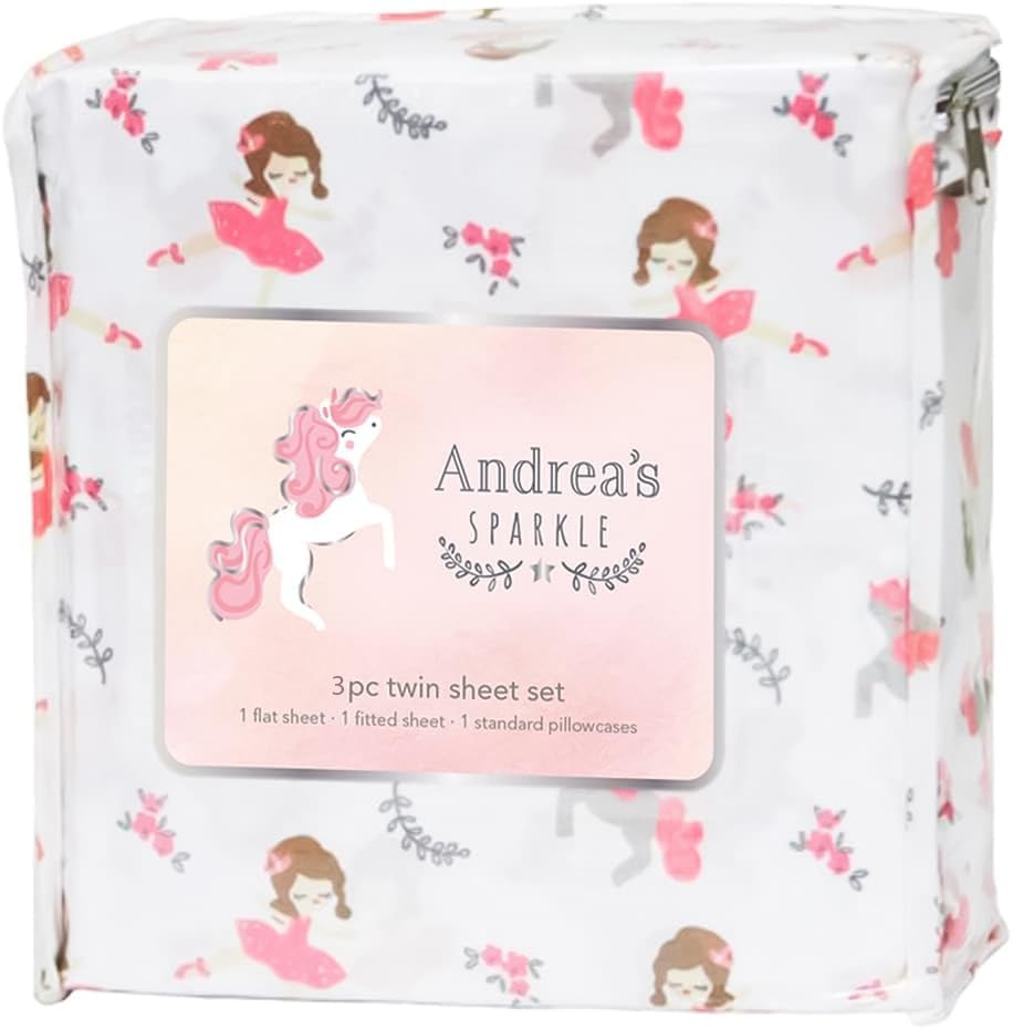 LITTLE CELEBRITY Twin Sheet Set Kids Sheet & Pillowcase