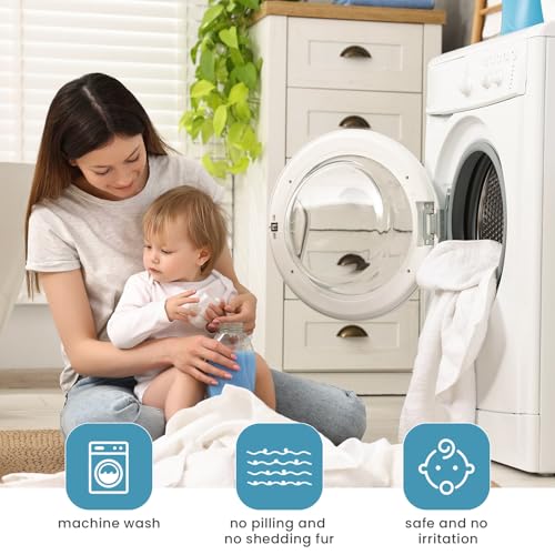 Image of Softan Baby Hooded Towels and Washcloths Set 6 Pack, 28x28 Ultra Soft & Absorbent Baby Bath Towels for Newborn Infant Toddler, Unisex Boys Girls (Blue Dionsaur)