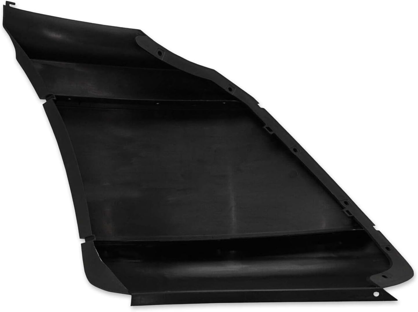 KOZAK PLASTIC Bumper End Cap with Chrome Trim Left Driver Side Compatible with International Prostar 2008-2015 PLUS Logo, Windshield Wipers and KOZAK Vest