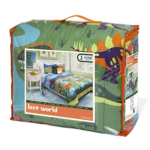 Edredón Lost World antiarrugas Safdie & Co. microfibra Full/Queen 3