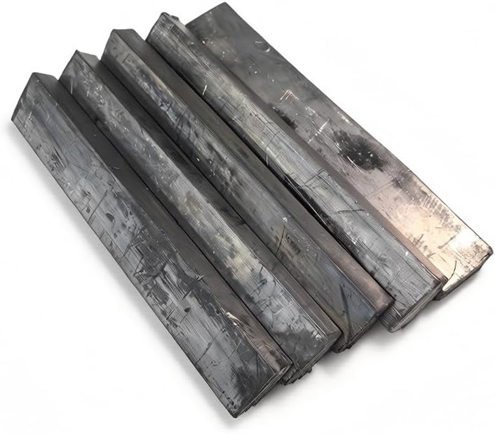 5LB High Purity Lead Ingots 99.9% Pure Lead Bars for Fishing Sinkers, Bullet Casting, Counterweights, Radiation Shielding and DIY Metal Casting Projects