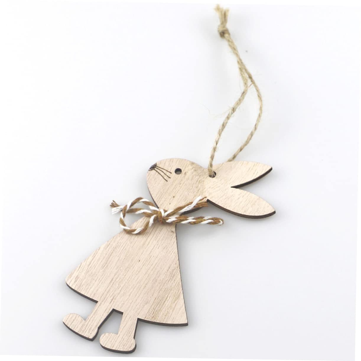 Cabilock 4 Set Coniglio Decorazioni Del Pendente Bunny Ornamenti Per Pasqua Festival Ornament Easter Bunny Decor Appeso Ornamento Albero Di Pasqua Ornamenti 12 pezzi * 4