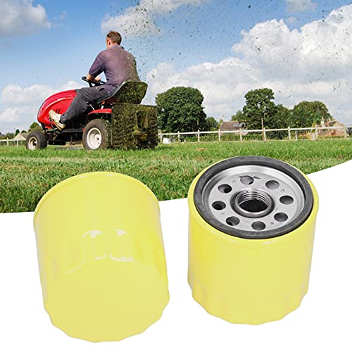 Filtro de óleo, substituição de filtro de óleo de aço de alta precisão, durável para trator de relva