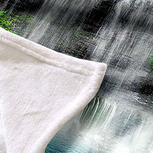 Couverture polaire cascade naturelle pour créer un cocon chaleureux