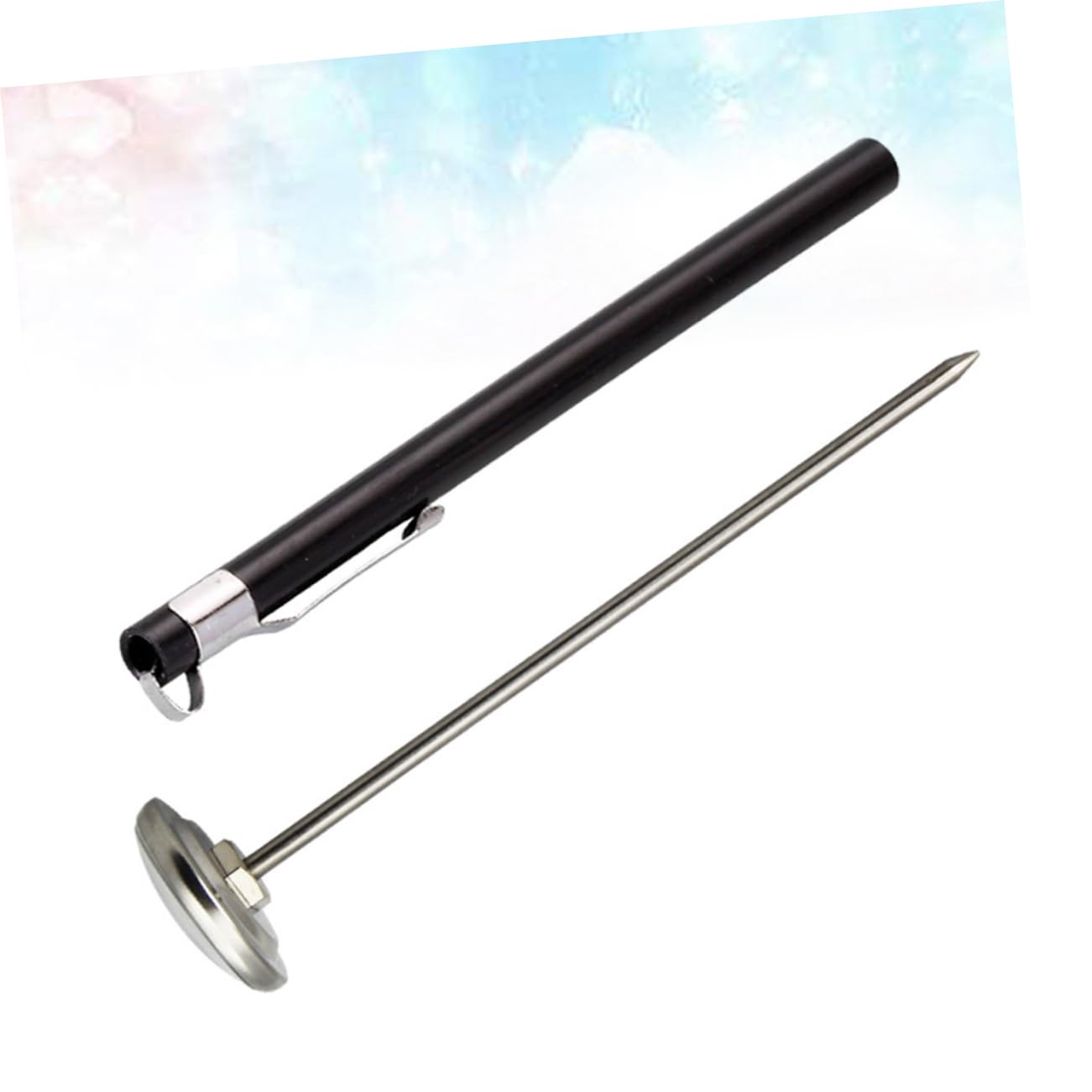 Food Thermometer Mini Kitchen Tool for Stainless Steel and Coffee Milk