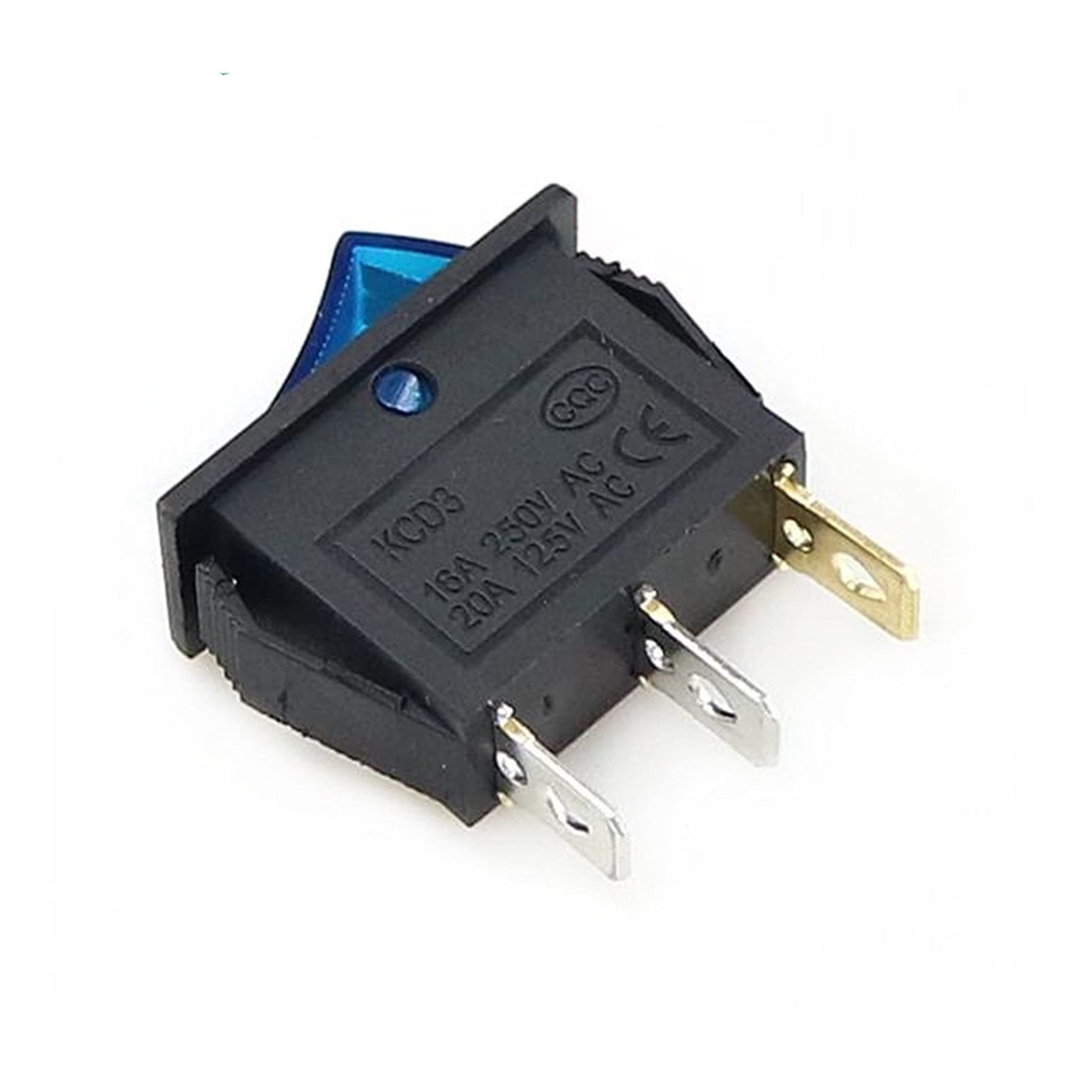 Amazon.co.jp: 工業用スイッチ KCD3ロッカースイッチON-OFF 2