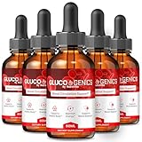(5 Pack) GlucoGenics Drops – Premium Daily Liquid Formula with a Clean, Natural Blend to Help Maintain Balanced Levels, Circulation & Natural Flow | Easy-to-Use Gluco Genics Gotas (150 Servings)