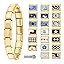 A-Starter Bracelet Set-20Pcs Gold Black