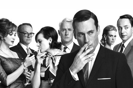 Amazon.com: makeuseof Mad Men smoking Don Draper 4' Size Home Decoration  Canvas Poster Print: Posters & Prints