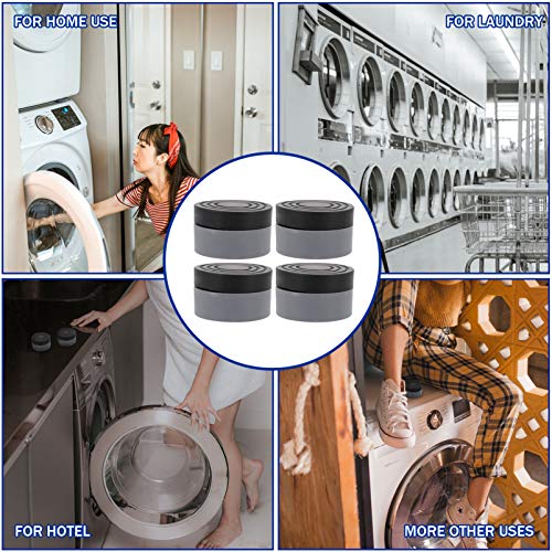 Mobestech 4Pcs Almofadas para Máquina de Lavar Roupa para Lavar Almofadas para Chão Lavadora Almofad