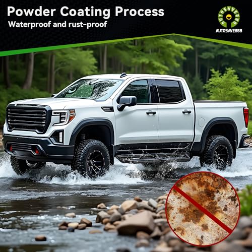 Estribos para Ford F-150 SuperCrew 2015-2026 y F-250 F-350 Crew Cab miniatura 6