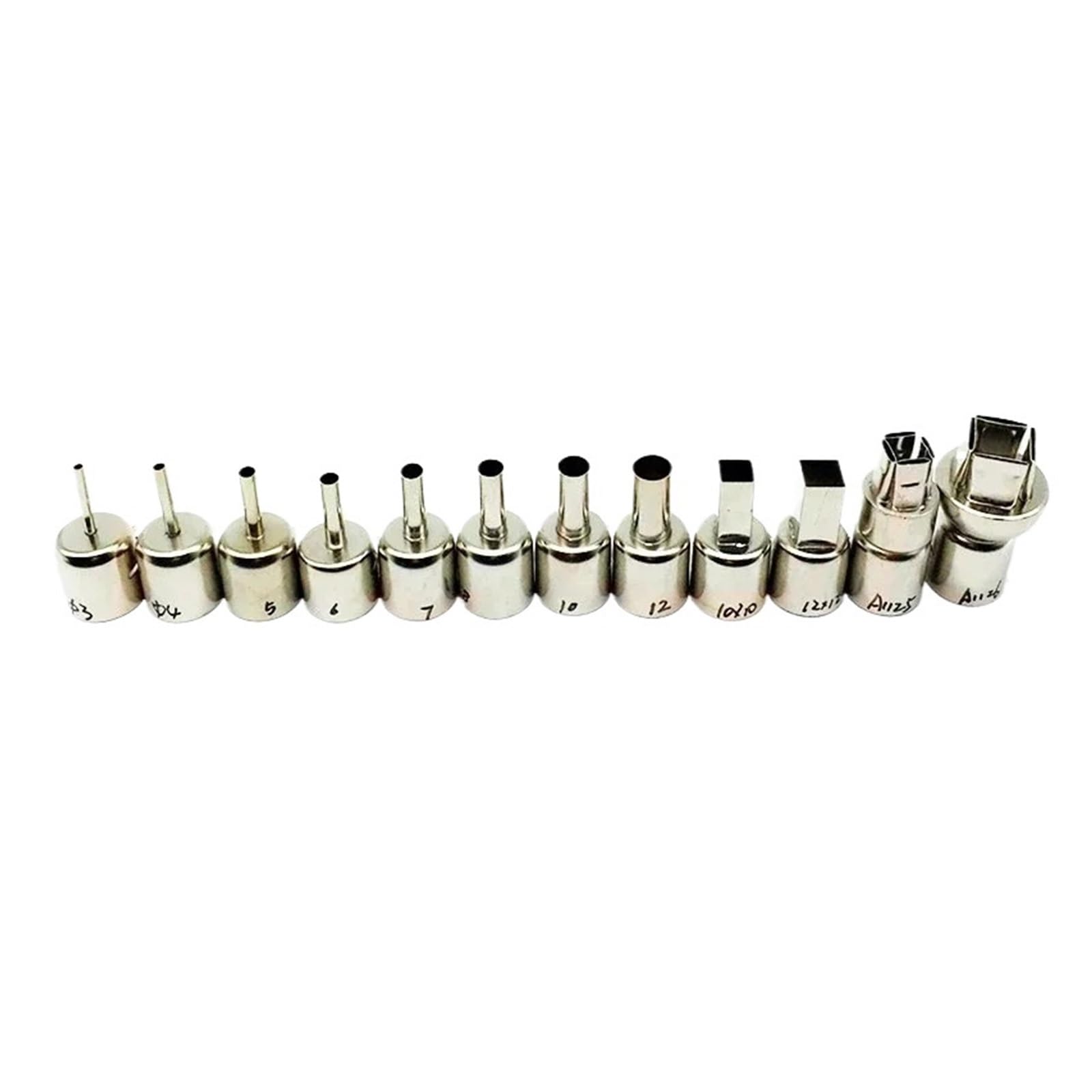 Ugello for saldatura ad aria calda multi-specifica compatibile con la pistola termica 850 | Accessori di saldatura di ricambio for stazione di rilavorazione ad aria calda 850(C)