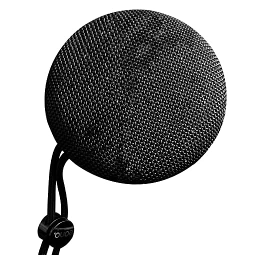 Amazon Brand - Eono 15W-Enceinte-Bluetooth-Portable-Eonosound1 Haut Parleur Bluetooth avec Microphone, Son stéréo, étanche IPX67, AUX, Enceintes stéréo sans Fil pour iPhone(Noir)
