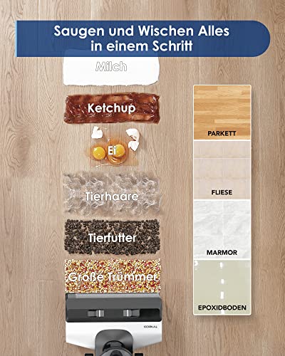 Tineco Floor One S5 Smart Nass-Trocken-Sauger mit iLoop Technologie, All-in-One-Nass Trockensauger...