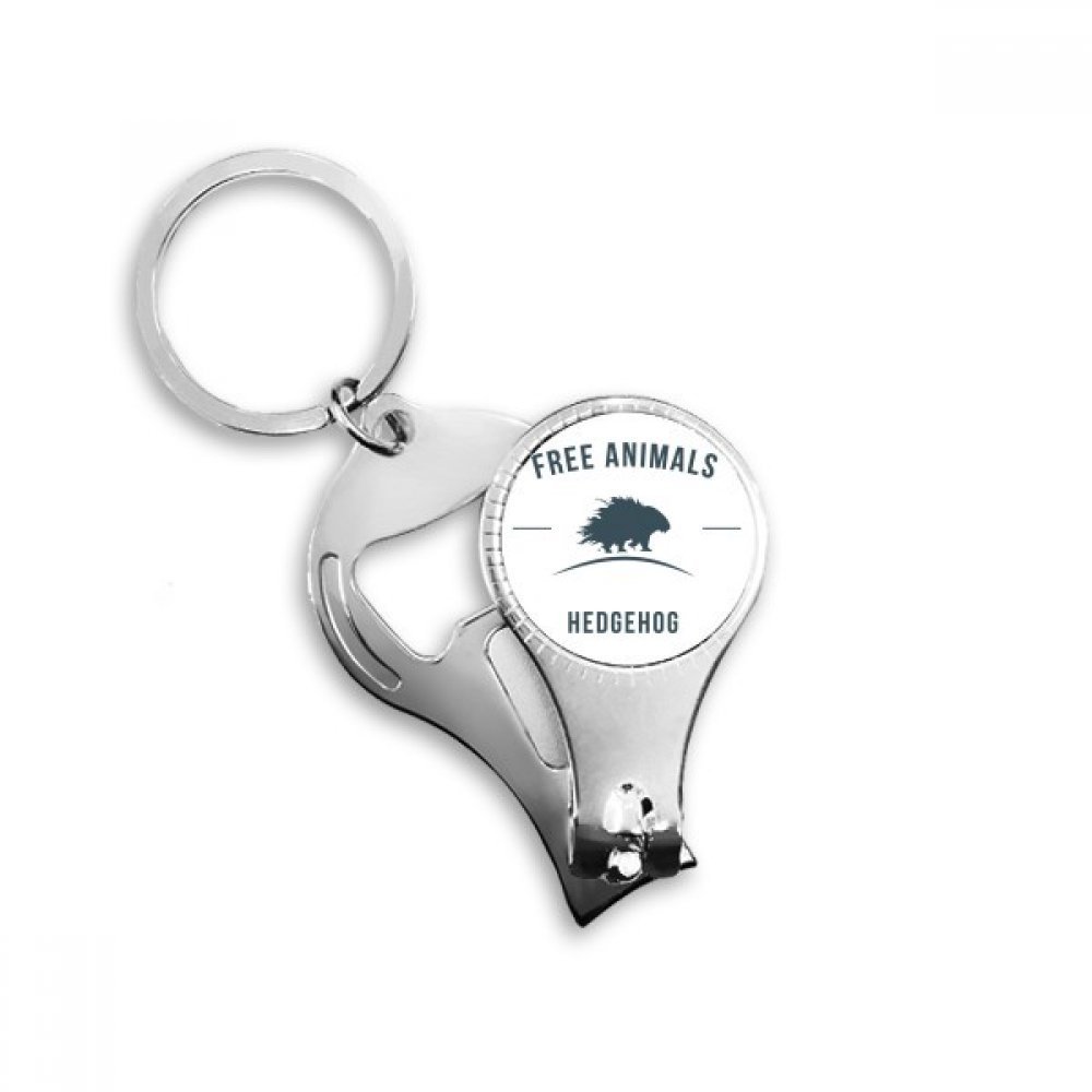 Porte-clés hérisson bleu multifonction le cadeau utile et original pour vos proches